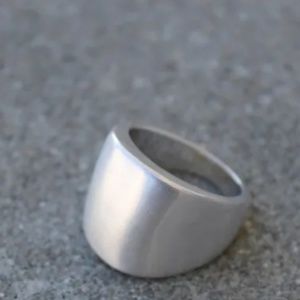 NWOT Sterling Silver Brushed Ring